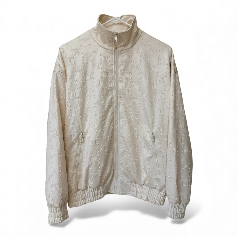 Celinetriomphe Track Jacket Light Beige - image 1